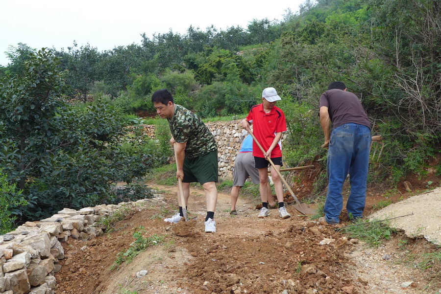 参与劳动、平整路基.jpg